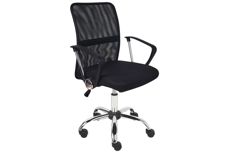 Kontorsstol Best Svart/Silver, Svart/Silver