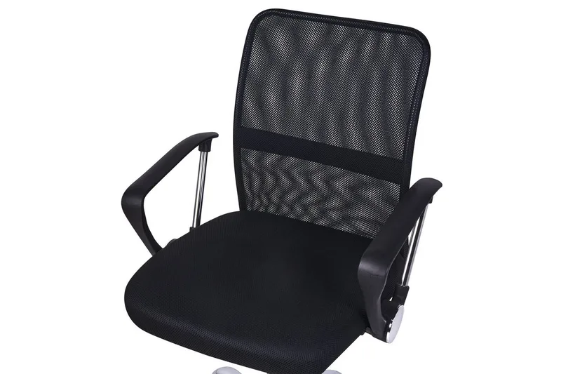 Kontorsstol Best Svart/Silver - Svart/Silver - Möbler - Stolar & fåtöljer - Kontorsstol & skrivbordsstol