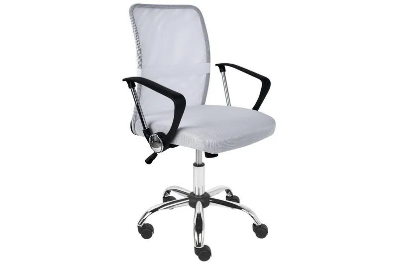 Kontorsstol Best Vit/Silver/Svart/Grå - Vit/Silver/Svart/Grå - Möbler - Stolar & fåtöljer - Kontorsstol & skrivbordsstol