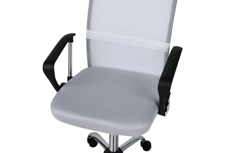 Kontorsstol Best Vit/Silver/Svart/Grå - Vit/Silver/Svart/Grå - Möbler - Stolar & fåtöljer - Kontorsstol & skrivbordsstol