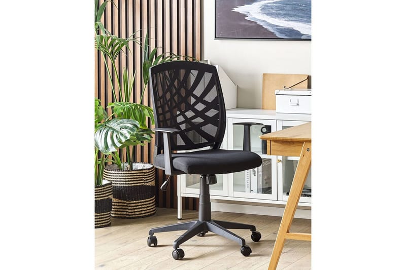 Kontorsstol Bonny Svart - Svart - Möbler - Stolar & fåtöljer - Kontorsstol & skrivbordsstol