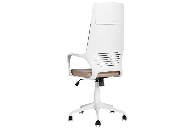 Kontorsstol Delight Beige/vit - Beige/vit - Möbler - Stolar & fåtöljer - Kontorsstol & skrivbordsstol