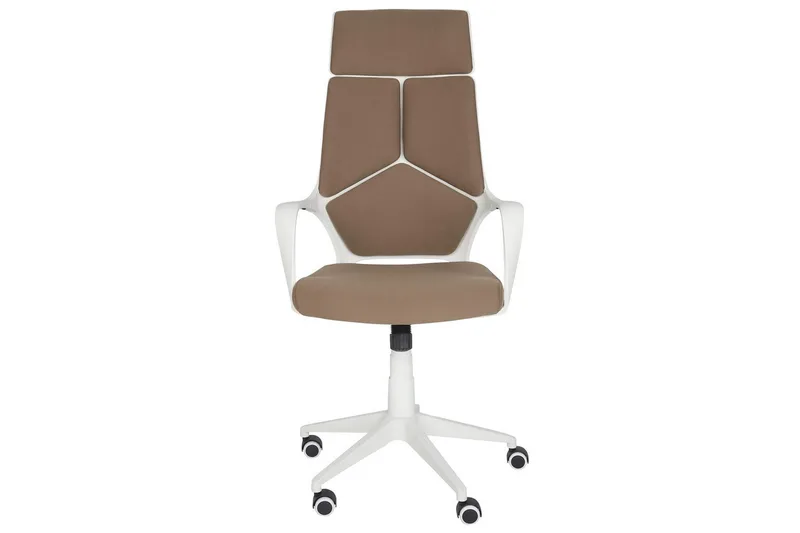 Kontorsstol Delight Brun/Vit - Brun/Vit - Möbler - Stolar & fåtöljer - Kontorsstol & skrivbordsstol