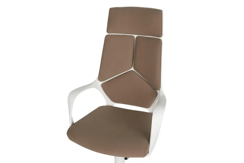 Kontorsstol Delight Brun/Vit - Brun/Vit - Möbler - Stolar & fåtöljer - Kontorsstol & skrivbordsstol