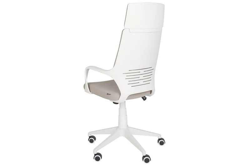 Kontorsstol Delight Taupe/vit - Taupe/vit - Möbler - Stolar & fåtöljer - Kontorsstol & skrivbordsstol