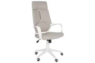 Kontorsstol Delight Taupe/vit - Taupe/vit - Möbler - Stolar & fåtöljer - Kontorsstol & skrivbordsstol