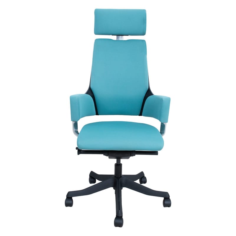 Kontorsstol Delphi - blågrön - Möbler - Stolar & fåtöljer - Kontorsstol & skrivbordsstol