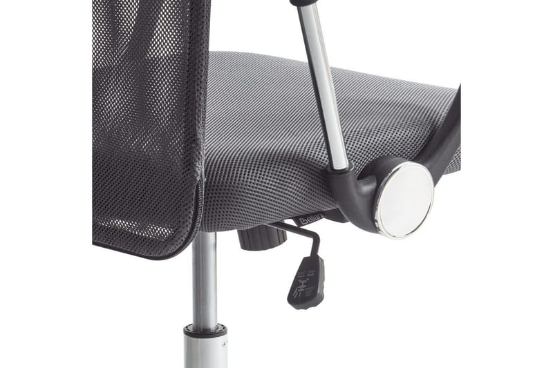 Kontorsstol Design Grå/svart/silver - Grå/svart/silver - Möbler - Stolar & fåtöljer - Kontorsstol & skrivbordsstol