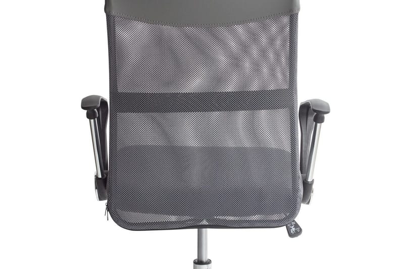 Kontorsstol Design Grå/svart/silver - Grå/svart/silver - Möbler - Stolar & fåtöljer - Kontorsstol & skrivbordsstol