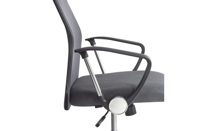 Kontorsstol Design Grå/svart/silver - Grå/svart/silver - Möbler - Stolar & fåtöljer - Kontorsstol & skrivbordsstol