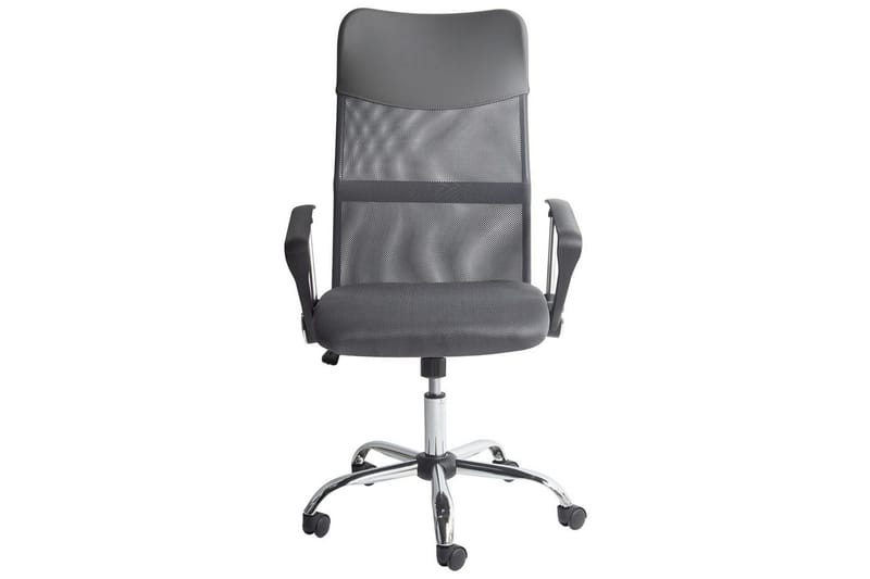 Kontorsstol Design Grå/svart/silver - Grå/svart/silver - Möbler - Stolar & fåtöljer - Kontorsstol & skrivbordsstol