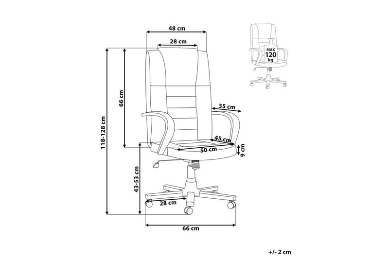 Kontorsstol Diamond - Möbler - Stolar & fåtöljer - Kontorsstol & skrivbordsstol