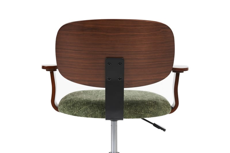 Kontorsstol Gunnison - Grönt, mörkt trä - Möbler - Stolar & fåtöljer - Kontorsstol & skrivbordsstol