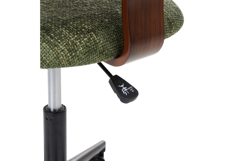 Kontorsstol Gunnison - Grönt, mörkt trä - Möbler - Stolar & fåtöljer - Kontorsstol & skrivbordsstol