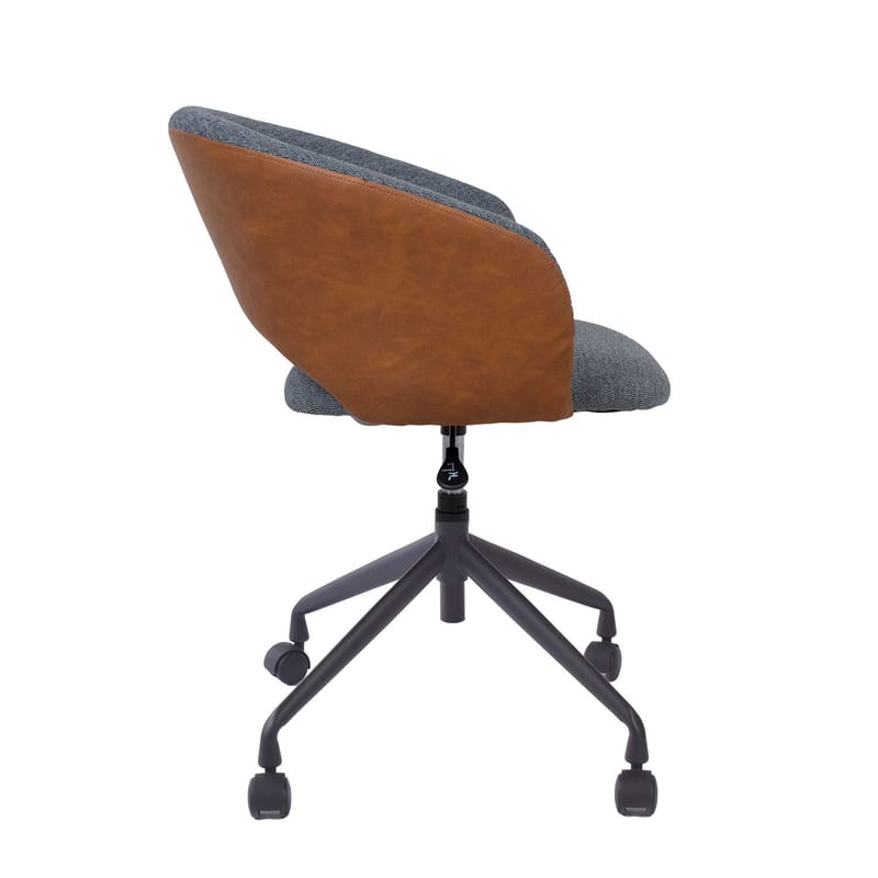 Kontorsstol Karina Med hjul - grå/ljusbrun - Möbler - Stolar & fåtöljer - Kontorsstol & skrivbordsstol