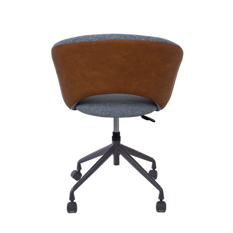 Kontorsstol Karina Med hjul - grå/ljusbrun - Möbler - Stolar & fåtöljer - Kontorsstol & skrivbordsstol