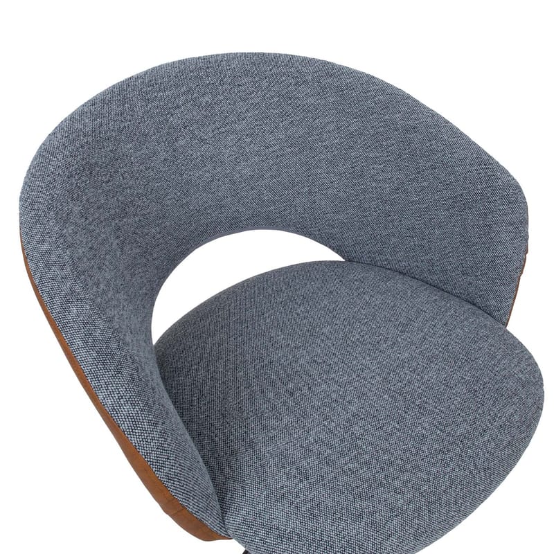 Kontorsstol Karina Utan hjul - grå/ljusbrun - Möbler - Stolar & fåtöljer - Kontorsstol & skrivbordsstol