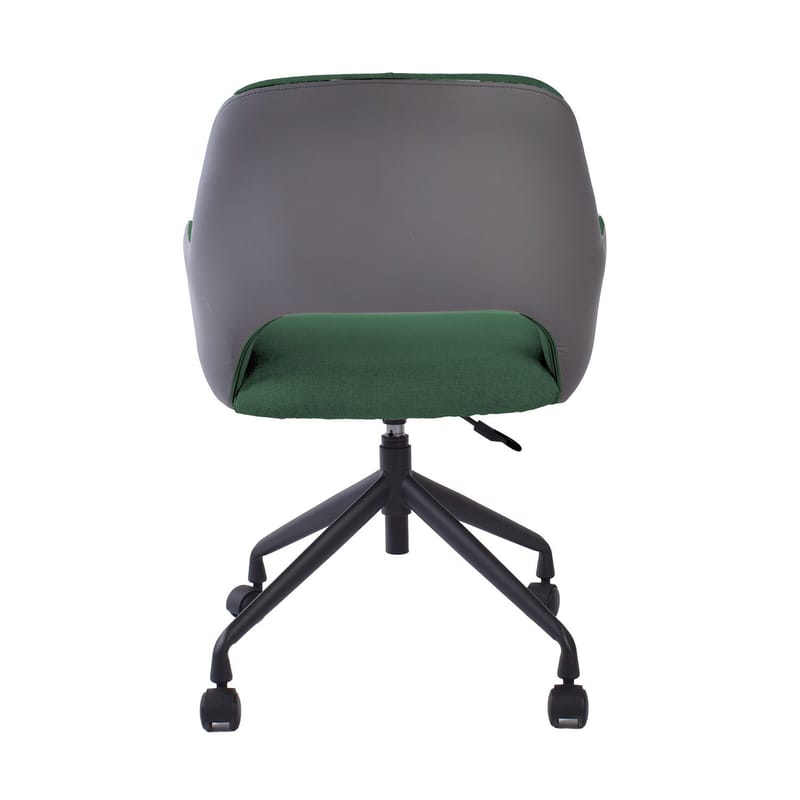 Kontorsstol Keno Utan hjul - grön/grå - Möbler - Stolar & fåtöljer - Kontorsstol & skrivbordsstol