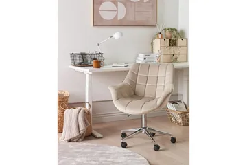 Kontorsstol Labelle Beige - Beige - Möbler - Stolar & fåtöljer - Kontorsstol & skrivbordsstol