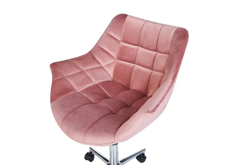 Kontorsstol Labelle Rosa - Rosa - Möbler - Stolar & fåtöljer - Kontorsstol & skrivbordsstol