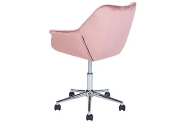 Kontorsstol Labelle Rosa - Rosa - Möbler - Stolar & fåtöljer - Kontorsstol & skrivbordsstol
