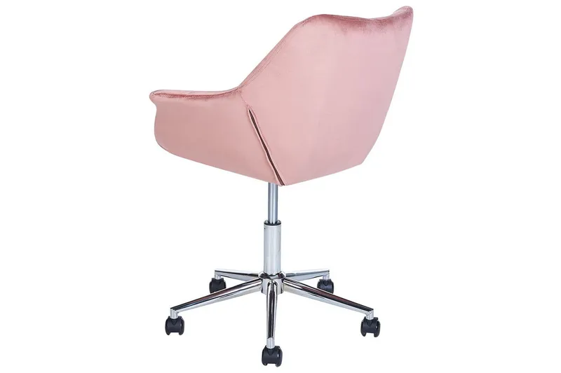 Kontorsstol Labelle Rosa - Rosa - Möbler - Stolar & fåtöljer - Kontorsstol & skrivbordsstol