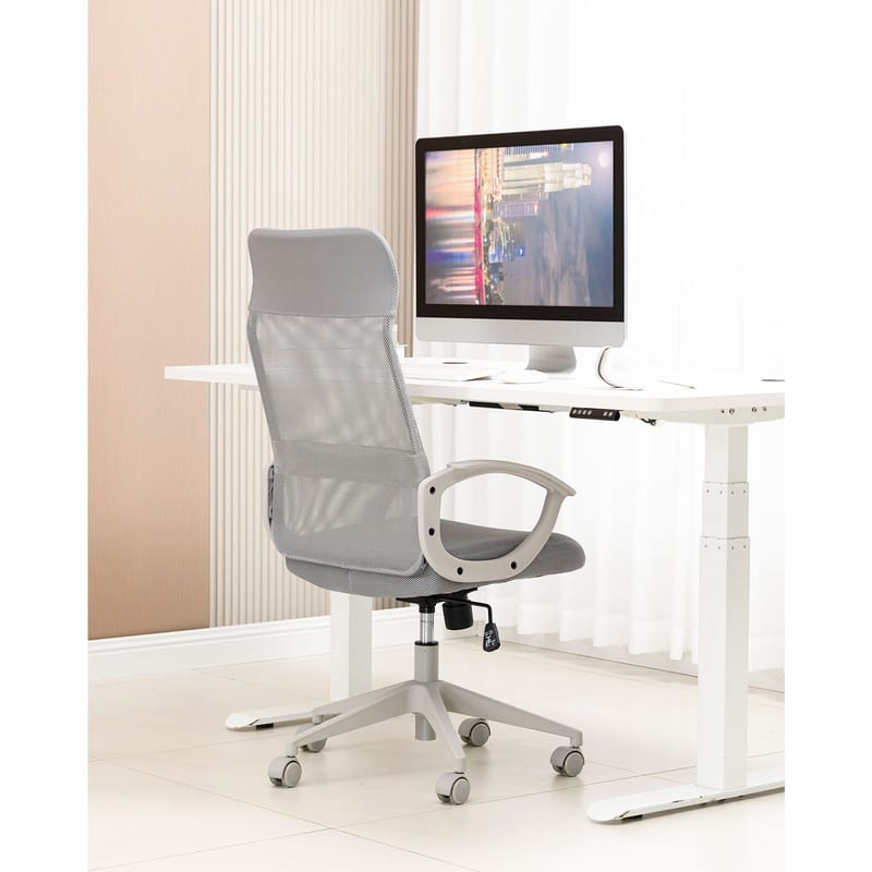 Kontorsstol Linus - Grå - Möbler - Stolar & fåtöljer - Kontorsstol & skrivbordsstol