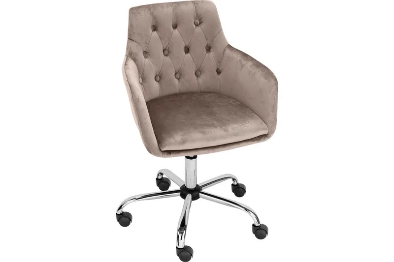 Kontorsstol Loft24 Kontorsstol Perry Taupe Taupe, undefined
