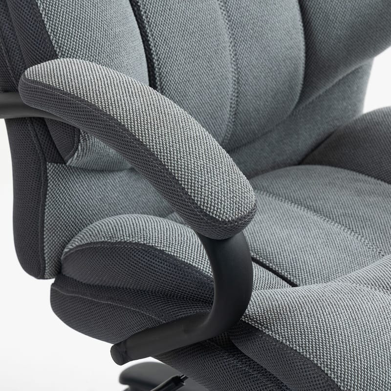 Kontorsstol Malone XXL - Grå - Möbler - Stolar & fåtöljer - Kontorsstol & skrivbordsstol