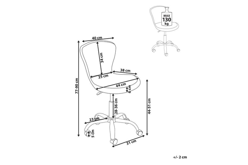 Kontorsstol Margate - Möbler - Stolar & fåtöljer - Kontorsstol & skrivbordsstol