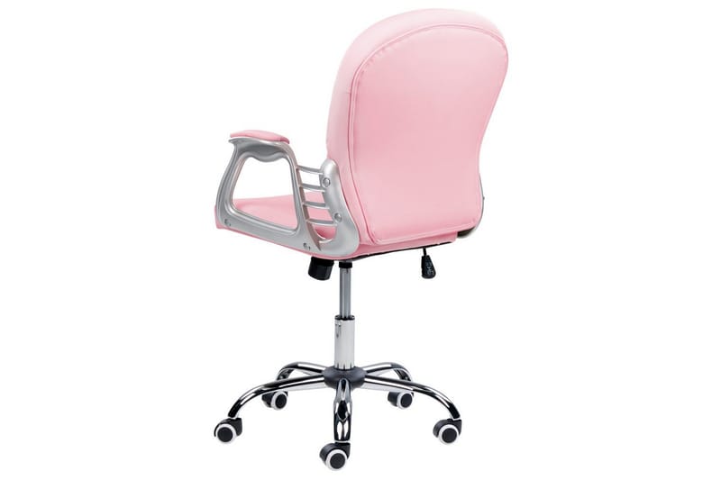 Kontorsstol med kristaller Princess Rosa/svart/silver - Rosa/svart/silver - Möbler - Stolar & fåtöljer - Kontorsstol & skrivbordsstol