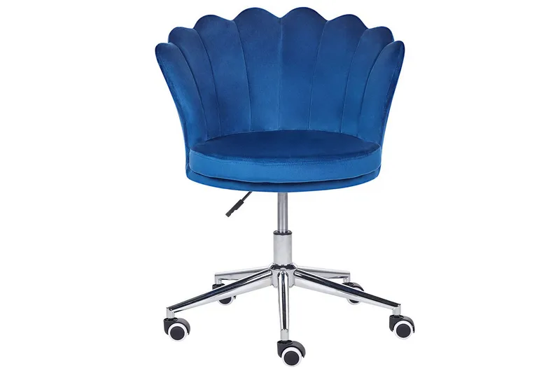 Kontorsstol Monticello Blå/svart/silver - Blå/svart/silver - Möbler - Stolar & fåtöljer - Kontorsstol & skrivbordsstol