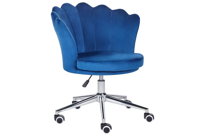 Kontorsstol Monticello Blå/svart/silver - Blå/svart/silver - Möbler - Stolar & fåtöljer - Kontorsstol & skrivbordsstol