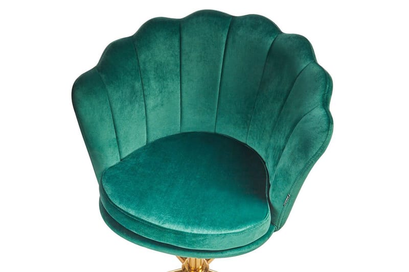 Kontorsstol Monticello Grön/guld/svart - Grön/guld/svart - Möbler - Stolar & fåtöljer - Kontorsstol & skrivbordsstol