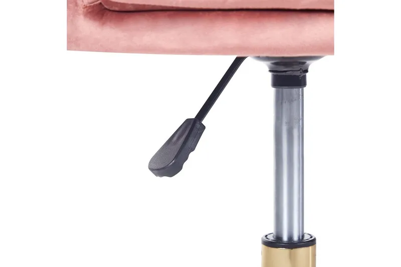 Kontorsstol Monticello Rosa/guld/svart - Rosa/guld/svart - Möbler - Stolar & fåtöljer - Kontorsstol & skrivbordsstol