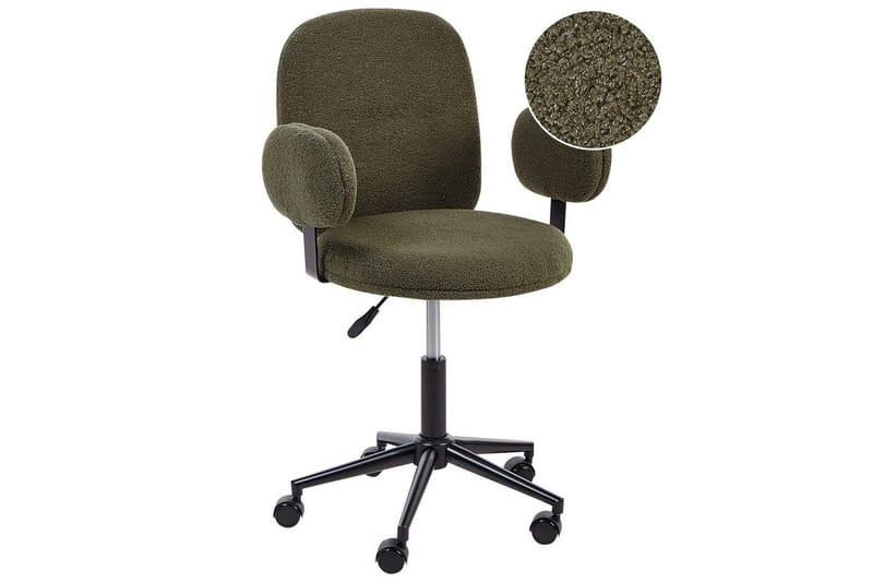 Kontorsstol Moraga Grön/Svart, Grön/Svart