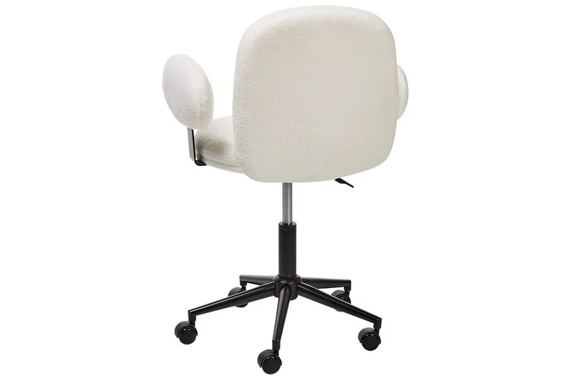 Kontorsstol Moraga Vit/Svart - Vit/Svart - Möbler - Stolar & fåtöljer - Kontorsstol & skrivbordsstol
