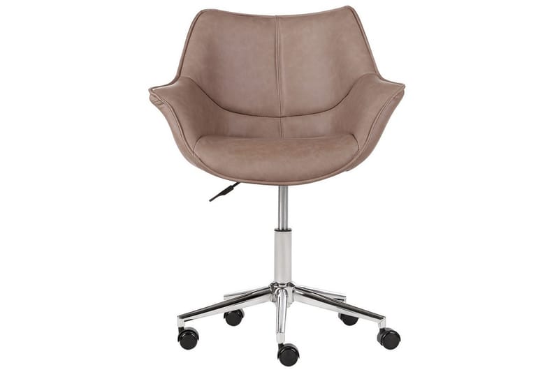 Kontorsstol Newdale Ljusbrun - Ljusbrun - Möbler - Stolar & fåtöljer - Kontorsstol & skrivbordsstol