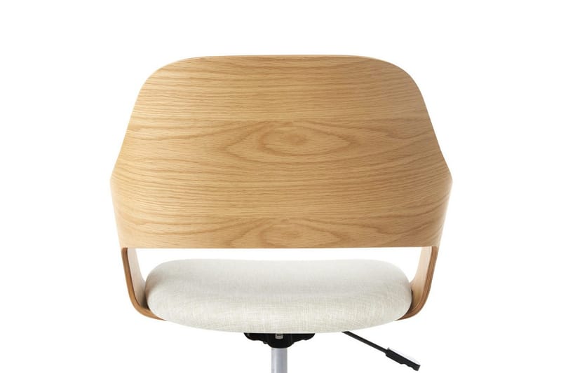 Kontorsstol Novato - Ljus trä, beige - Möbler - Stolar & fåtöljer - Kontorsstol & skrivbordsstol