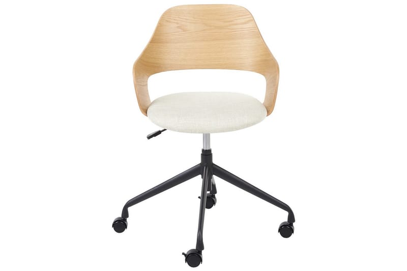 Kontorsstol Novato - Ljus trä, beige - Möbler - Stolar & fåtöljer - Kontorsstol & skrivbordsstol