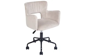 Kontorsstol Sanilac Beige/grå/svart - Beige/grå/svart - Möbler - Stolar & fåtöljer - Kontorsstol & skrivbordsstol