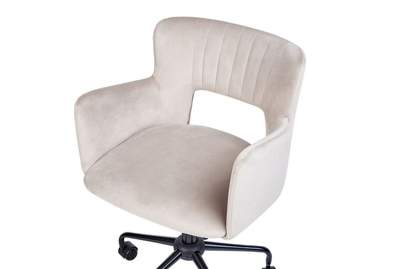 Kontorsstol Sanilac Beige/grå/svart - Beige/grå/svart - Möbler - Stolar & fåtöljer - Kontorsstol & skrivbordsstol
