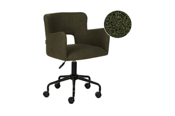 Kontorsstol Sanilac Grön/Svart