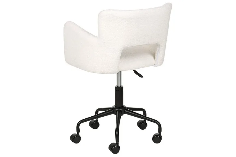 Kontorsstol Sanilac Vit/Svart - Vit/Svart - Möbler - Stolar & fåtöljer - Kontorsstol & skrivbordsstol