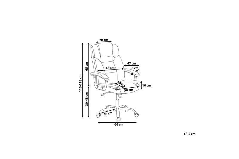 Advance Kontorsstol - Beige - Möbler - Stolar & fåtöljer - Kontorsstol & skrivbordsstol