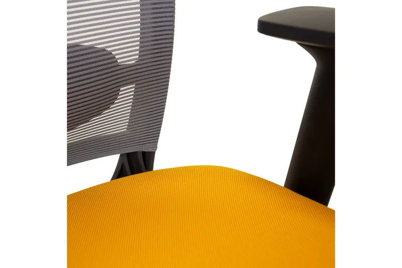 Anggun Kontorsstol - Gul/Grå - Möbler - Stolar & fåtöljer - Kontorsstol & skrivbordsstol
