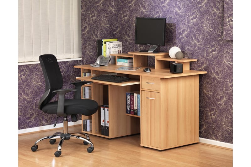 Atlanta Kontorsstol Höj och sänkbar Svart - Dorel Home - Möbler - Stolar & fåtöljer - Kontorsstol & skrivbordsstol