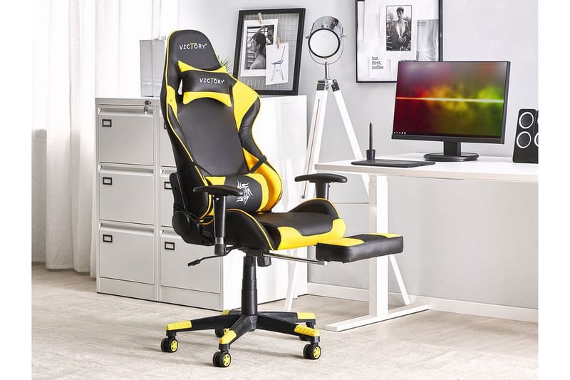 Brunnevik Gamingstol - Gul - Möbler - Stolar & fåtöljer - Kontorsstol & skrivbordsstol