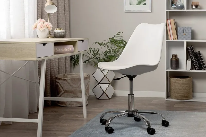 Dakota Ii Kontorsstol - Vit - Möbler - Stolar & fåtöljer - Kontorsstol & skrivbordsstol