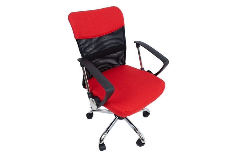 Darius Kontorstol Röd/Svart - Möbler - Stolar & fåtöljer - Kontorsstol & skrivbordsstol